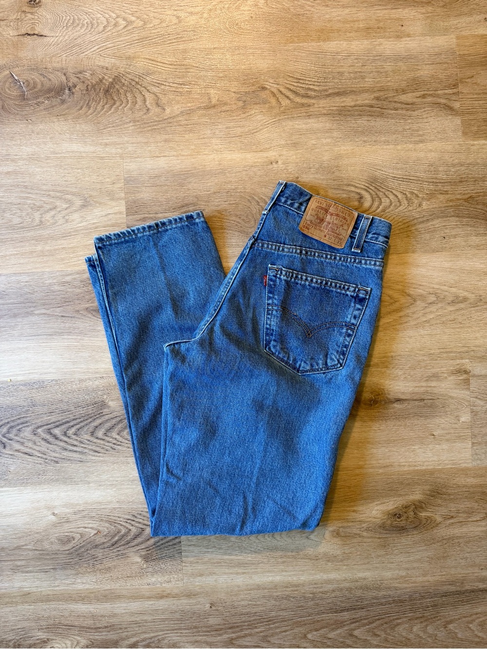 Vintage 2000 Y2K Levi’s 550 Made in USA Mens Jeans 32x33 Relaxed Fit Classic